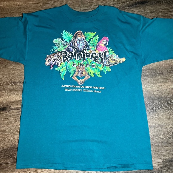 RAINFOREST Shirts Vintage Rainforest Cafe Tee Poshmark